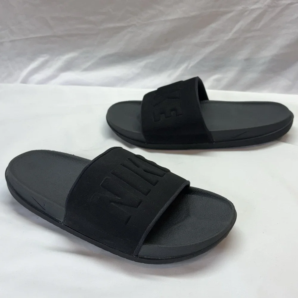 Nike Offcourt Slide Triple Black Men's 10 Unisex Slippers Sandals BQ4639-003